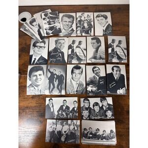 Vintage 1960s Billboard Music Promo Bio Cards Lot Roy Orbison The Animals 15+pc